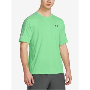 Zelené pánské sportovní tričko Under Armour UA Tech Utility SS obraz