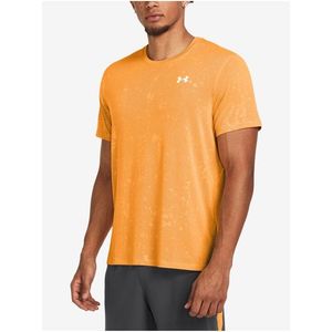Oranžové pánské sportovní tričko Under Armour UA Launch Splatter SS obraz