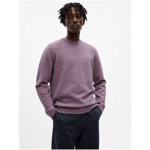 Světle fialový pánský svetr s příměsí vlny GAP obraz