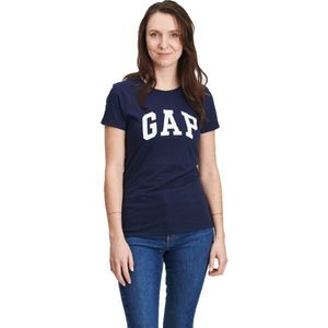 Tmavě modré dámské tričko s logem GAP obraz