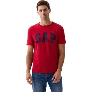 GAP BASIC LOGO Pánské tričko, červená, velikost obraz