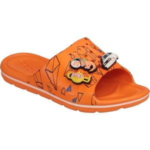 Coqui LONG SET Dětské pantofle, oranžová, velikost obraz
