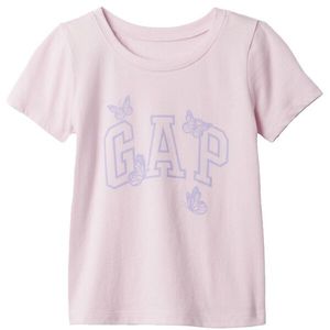 GAP GRAPHIC LOGO TEE Dívčí tričko, růžová, velikost obraz