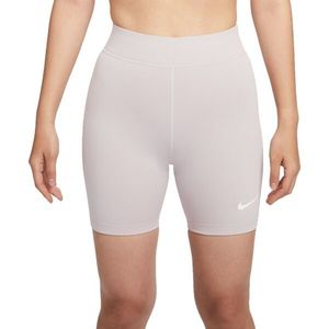 Nike SPORTSWEAR CLASSIC Dámské elastické šortky, béžová, velikost obraz