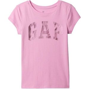 GAP LOGO Dívčí tričko, růžová, velikost obraz