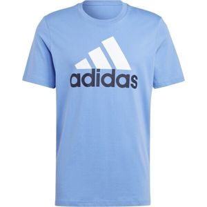 adidas BIG LOGO TEE Pánské tričko, světle modrá, velikost obraz