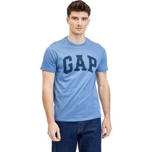 GAP BASIC LOGO Pánské tričko, světle modrá, velikost obraz