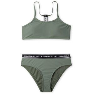 O'Neill SPORTCLUB Dívčí dvoudílné plavky, světle zelená, velikost obraz