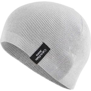 Calvin Klein RELAXED BEANIE Unisexová zimní čepice, šedá, velikost obraz