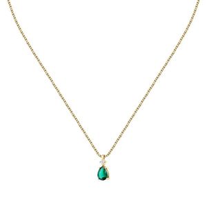 Morellato Slušivý pozlacený náhrdelník se zirkony Tesori SAIW190 obraz