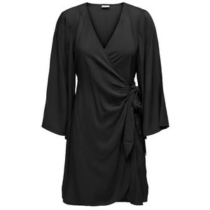 Jacqueline de Yong Dámské šaty JDYSEZEN Regular Fit 15321349 Black XL obraz