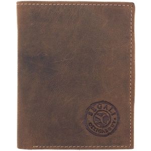 SEGALI Pánská kožená peněženka 1041 brown obraz