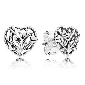 Pandora Stříbrné náušnice Kvetoucí srdce 297085 obraz