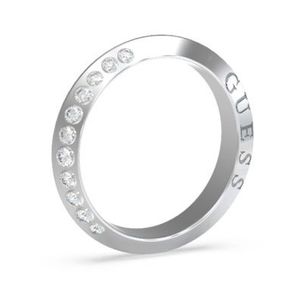 Guess Módní ocelový prsten se zirkony Perfect JUBR02188JWRH 54 mm obraz