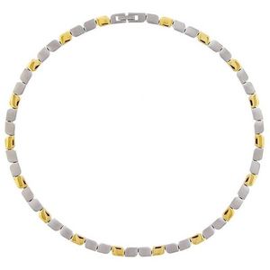 Boccia Titanium Luxusní titanový bicolor náhrdelník 08003-02 obraz