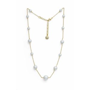 Oliver Weber Půvabný pozlacený náhrdelník s perlami Oceanides Silky Pearls 12308G obraz
