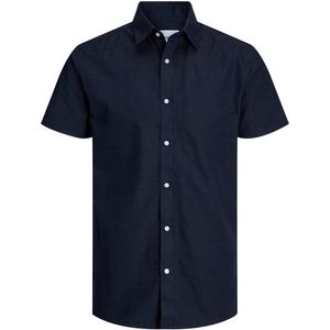 Jack&Jones Pánská košile JJJOE Slim Fit 12248201 Navy Blazer L obraz