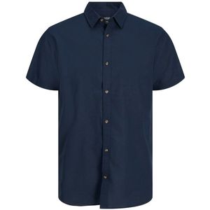 Jack&Jones Pánská košile JJESUMMER Comfort Fit 12248383 Navy Blazer L obraz