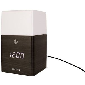 Karlsson Designový digitální budík/hodiny s LED osvětlením KA5798BK obraz