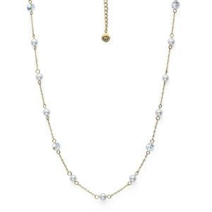 Oliver Weber Jemný pozlacený náhrdelník s perličkami Away 12257G obraz