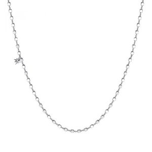 Rosato Stříbrný kostičkový náhrdelník na přívěsky Storie RZC016 obraz