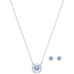 Swarovski Souprava šperků s modrými krystaly SPARKLING DANCE 5480485 obraz