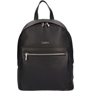 Lagen Dámský kožený batoh Z-011 BLACK obraz