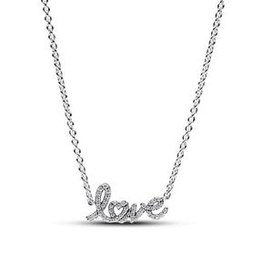 Pandora Originální stříbrný náhrdelník Love Moments 393076C01-45 obraz