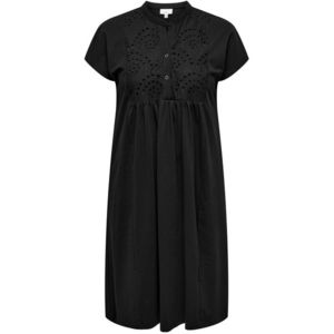 ONLY CARMAKOMA Dámské šaty CARSILLAH Regular Fit 15317092 Black 3XL/4XL obraz