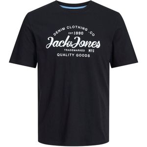 Jack&Jones Pánské triko JJFOREST Standard Fit 12247972 Black L obraz