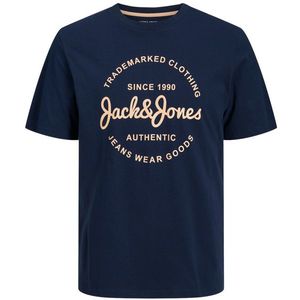 Jack&Jones Pánské triko JJFOREST Standard Fit 12247972 Navy Blazer L obraz