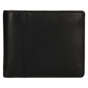 Lagen Pánská kožená peněženka Black PW-521-1 obraz