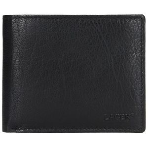 Lagen Pánská kožená peněženka W-8154 BLK obraz