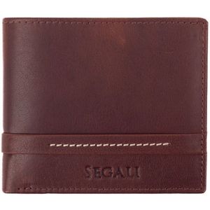 SEGALI Pánská kožená peněženka 1043 brown obraz