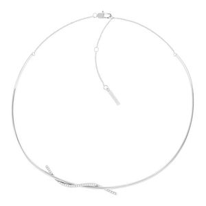 Calvin Klein Slušivý ocelový náhrdelník s krystaly Crystallized Weave 35000510 obraz