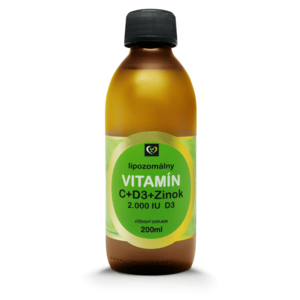 Zdravý Svet Lipozomální vitamín C + D3 + zinek 200 ml obraz