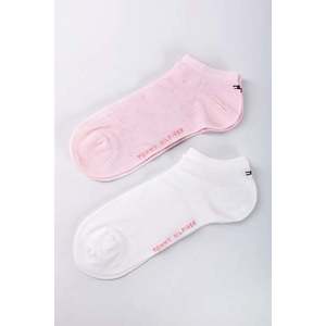 Dámské béžovo-růžové kotníkové ponožky Sneaker Summer Knit - dvojbalení obraz