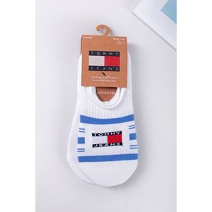 Modro-bílé kotníkové ponožky TJ Footie Tommy Stripe - dvojbalení obraz