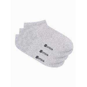 Pánské ponožky CAREY šedé 3-pack obraz