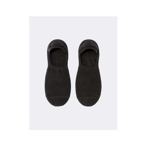 Neviditelné ponožky Misible z bavlny Supima® Černá O obraz