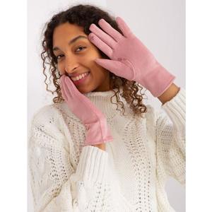 Dámské rukavice dotykové DIO světle růžové obraz