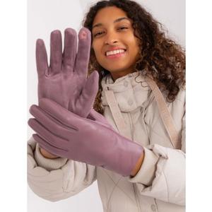 Dámské rukavice s organickou kůží DIS fialové obraz