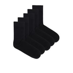Pánské ponožky U456 černé 5-pack obraz