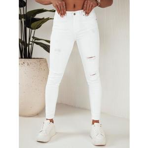 Dámské džínové kalhoty NOEL bílé obraz