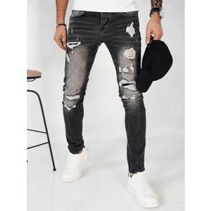 Pánské t džínové kalhoty RIGASA tmavě šedé obraz