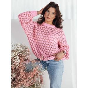 Dámský svetr oversize BUGGER růžový obraz