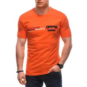 Pánské tričko s potiskem S1715 oranžová obraz