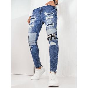 Pánské džínové kalhoty OLA modré obraz