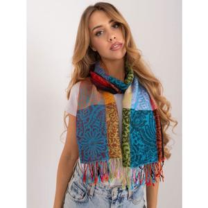 Dámský šátek s třásněmi barevný obraz