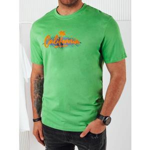 Pánské tričko s potiskem zelené obraz